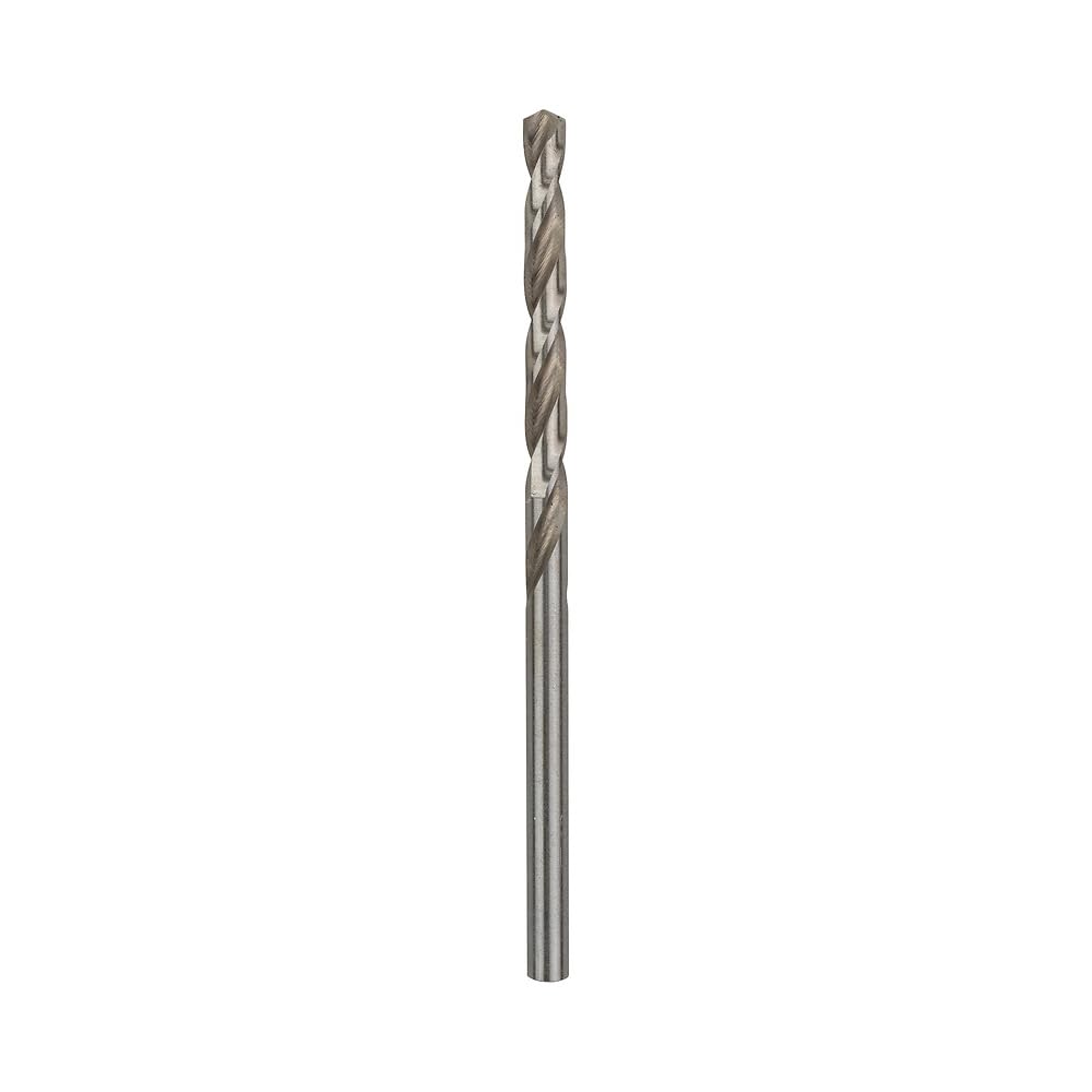 Bosch Professional Metal Drill Bits HSS-G With Diameter 4mm Working Length- 43mm, Total Length- 75mm, Pack Of 10