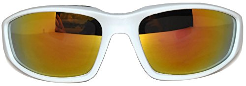 Image of OWL Motorcycle Riding Sport Sunglasses Assorted Color Multipacks, Unisex Foam Padded Wind Blocking Glasses UV400 Protection