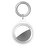 Compatible con: rastreador de localización de Airtags de Apple 2021. Atención: las etiquetas de aire no están incluidas en el paquete. El paquete incluye 2 fundas protectoras con llavero