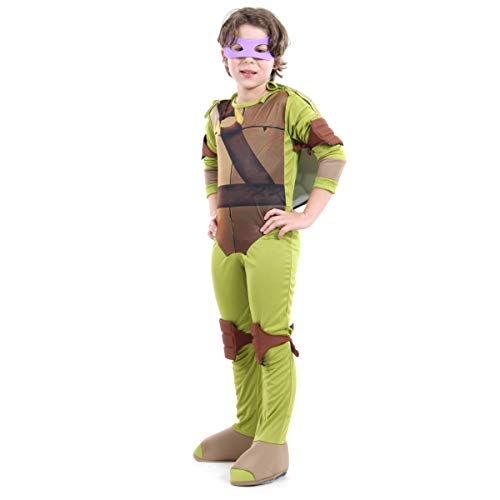 Fantasia Tartarugas Ninjas Donatello Infantil Sulamericana Fantasias G 10/12 Anos