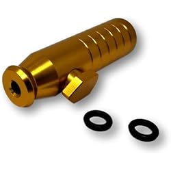 Dosificador De Jabon En Polvo EKNA Dosificador-inhalador de productos en polvo en forma de bala, para tabaco, rapé, distintos modelos (V2, dorado)