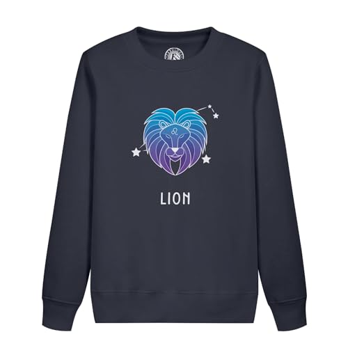 Sweatshirt enfant lion astrologie confortable contre le froid doux