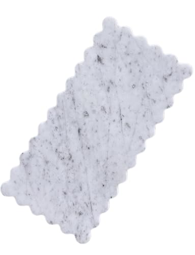 Bandeja de Mármol Calacatta Blanca 30.5x15.2 cm miniatura 1
