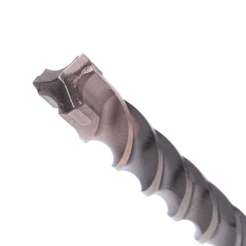 Keple 1 PCS SDS+ Plus Booster Carbide Steel High Speed Cross Drill for Reinforced Concrete Drilling Concrete, Stone - Image 2