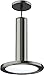 Nuvo 62/1308 Blink Slim Pendant Conversion Kit, Polished Nickel, 9-Inch Kit