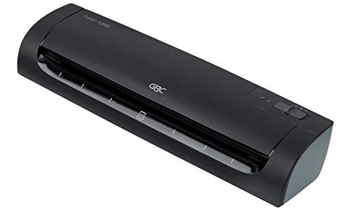 GBC - Plastificatrice Fusion 1000L, fino a DIN A4, nero, 1 confezione, contenuto della confezione: 2 rotoli