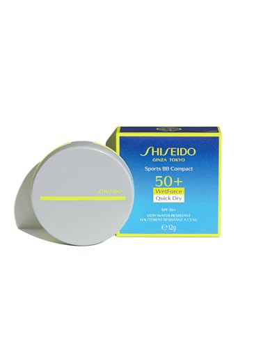 Shiseido Generic Sun Care Sports Compact BB Gesichtspuder, Mitteldunkel, 12 g