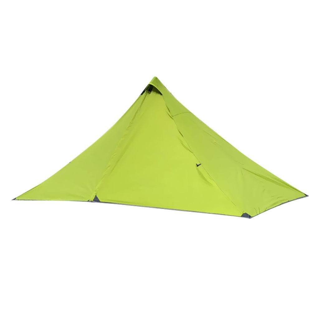 Regenschutzplane für Wanderzelte – vielseitig einsetzbar für Outdoor Abenteuer und Camping bei Regen und Sonne. Tragbares 1 Personen Wanderzelt