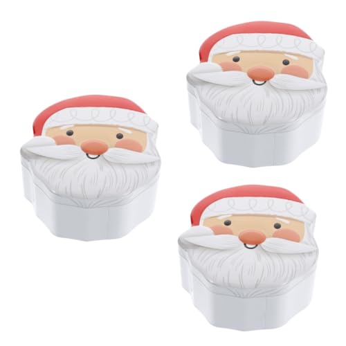 Caja de dulces de Navidad de hojalata y tarjetero navideño 2