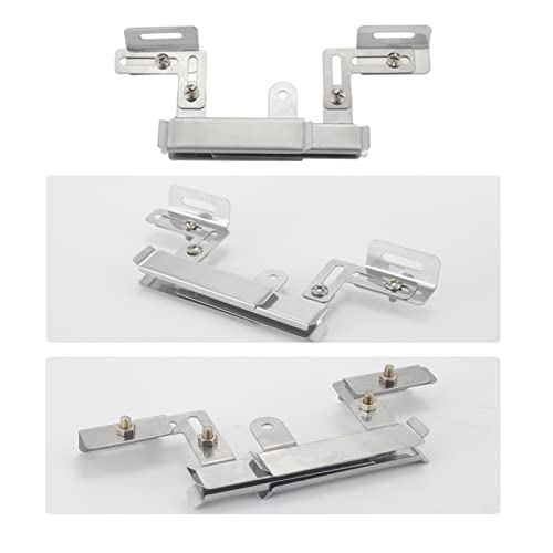 Yiham Kz988 Grill Replacement Parts For Members Mark 5 Burner Gr2210601-Mm-00 Sams Club Rankam, 16 13/16 Inch Heat Plate + 17 1/2 Inch Burner Tube + Adjustable Carry Over #TOP5