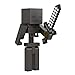 Mattel Minecraft Craft-A-Block Wither Skeleton Figure, Authentic Pixelated Video-Game Character, Action Toy to Create, Explore and Survive, Collectible Gift for Fans Age 6 Years and Older