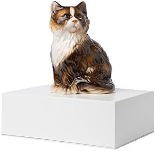 Urna para mascotas 'gato persa' | Urna de gato hecha a mano 'gato persa' | Urnas de gato para cenizas EE. UU