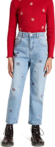 Desigual girls Denim Denim Long Trouser Jeans, Blue, 7-8 Years US4