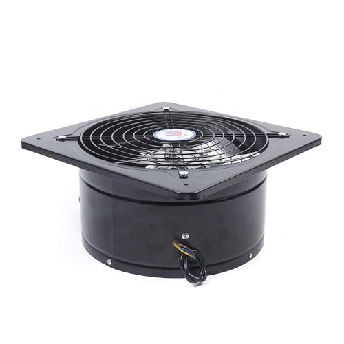 Ventilatore assiale antideflagrante per cabine di spruzzatura industriali e gestione dei fumi di vernice