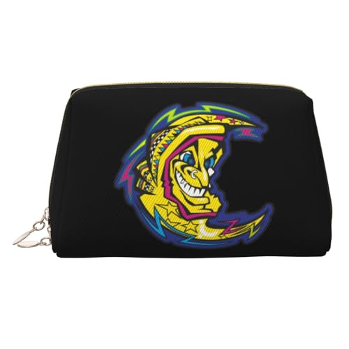 化粧ポーチ バレンティーノ ロッシ VR46 レディース メイクポーチ 化粧バッグ メンズ トラベルポーチ レザー 小物入れ かわいい おしゃれ 可愛い 化粧品収納 大容量 防水 多機能 旅行 持ち運び便利