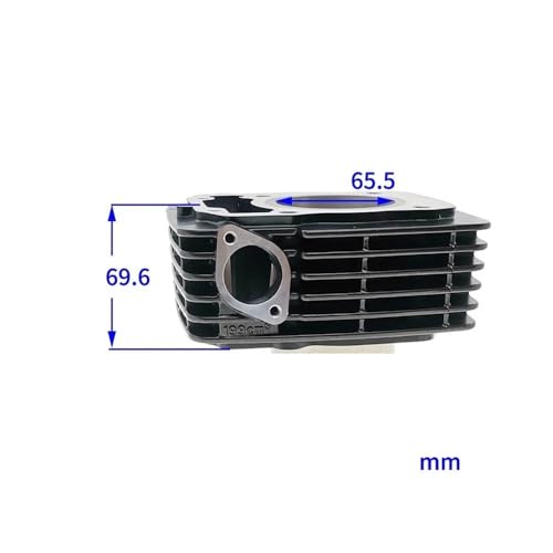 Cilindro de 65,5 mm para motor YGF200 junta de pistón de motocicleta 8