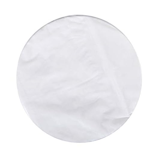 Yardwe PERCHMENT PAPER RUNDS SET OF 100 NON STICK Bakverk Pappers- / Pergamentbakningscirklar För Springform Pan Tortilla Press Och Så Vidare (Vit 15Cm)