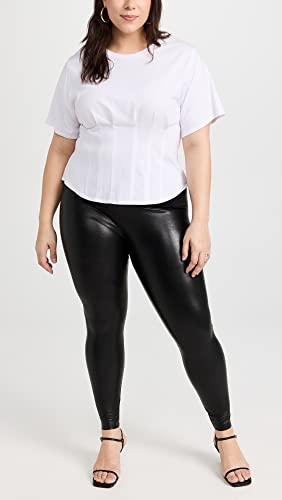 Commando Women's Perfect Control Faux Leather Leggings, Black, S #TOP4