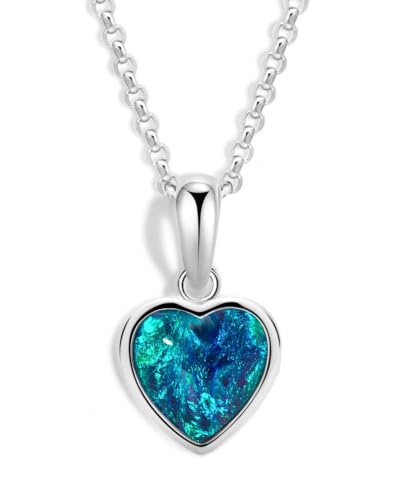 Chaîne opale pour femme, un bijou opale délicat avec pendentif réglable pour sublimer vos soirées