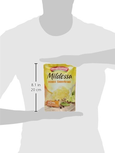 Hengstenberg Mildessa Sauerkraut, 400 g, Abtropfgewicht 350 g