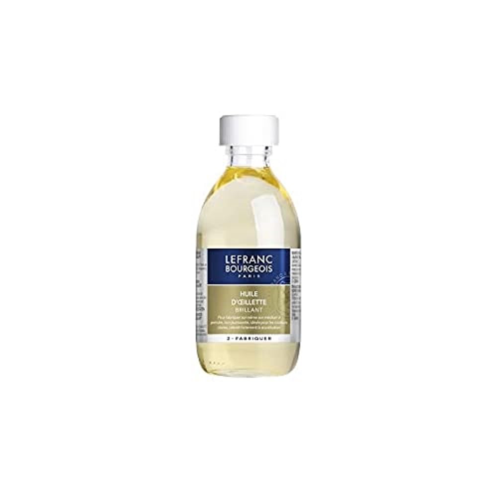 Lefranc & Bourgeois 75ml Poppy Oil Pads, accelerating Drying Oil – 250 ml Bottle