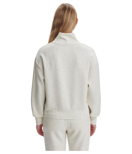 Image of Varley Womens Davidson Sweat Ivory Marl Fleck Large