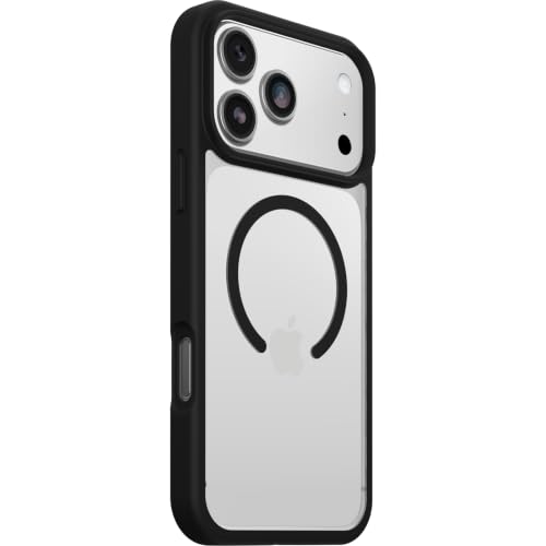 OtterBox React MagSafe Hülle für iPhone 18 Pro Max/17 ProMax,Transp/Schwarz – Ansicht 3