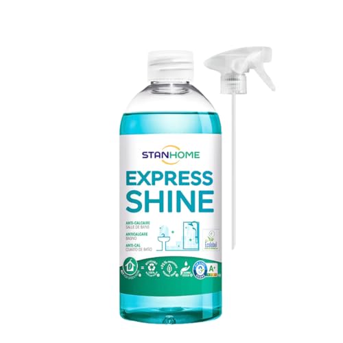 STANHOME Express Shine Limpieza Baño Antical Desincrustante, Limpiador Wc, elimina Suciedad y Cal (500ml) (1)