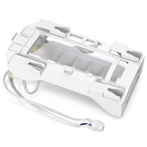 243297609 243297613 Ice Maker Replacement 6-Pin Refrigerator Ice Maker Assembly Fits Select Frigidaire Electrolux Crosley Kenmore IKEA Models Replaces 243297606 243297607 243297603 AP6995374