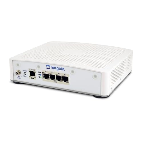 Netgate 4200 MAX - PfSense+ Security Gateway - Firewall VPN Router - CPU Intel Atom C1110 - Ram 4Gb LP DDR5 - Storage 128MB SSD - Four 2.5G independent and configurable - EU Power Adapter - NGFW