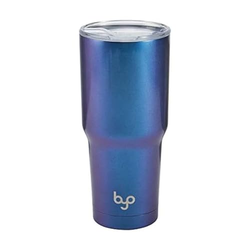 Image of BUILT 5237923 Vacuum Insulated Tumbler Double Wall, 20-Ounce, Iridescent Blue