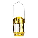 xxiaoTHAWxe Candle Lantern Mini Bright Aluminium Alloy Brass Night Fishing Hanging Candle Lamp for...