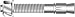 Mkt Fastening, 2712414, Wedge Anchor, 303/304 SS, 1/2x4 1/4, PK10