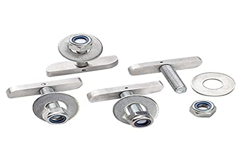 Kit 4 vis de fixation pare-choc pour carrosserie automobile