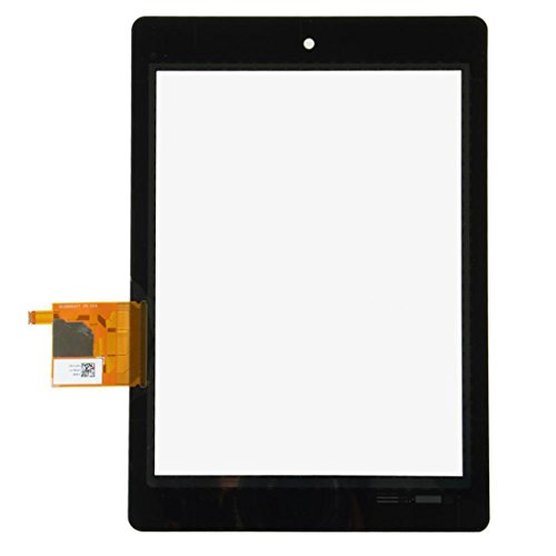 Écran tactile de remplacement Acer Iconia Tab A1-810 et A1-811 noir : vitre supérieure - 2