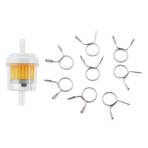 Image of PRO BAT 16.4-Ft 0.2'' I.D. Fuel Line+20pcs 0.35 inch I.D. Hose Clamps