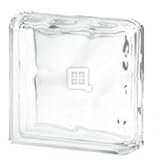 Quality Glass Block 8 x 8 x 4 Nubio Double End Block Glass Block