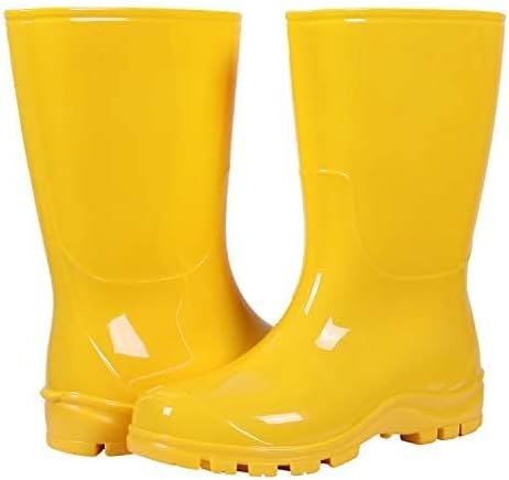 Asgard Women's Mid Calf Rain Boots Printed Waterproof Rubber Boots Short Garden Shose - Image 7