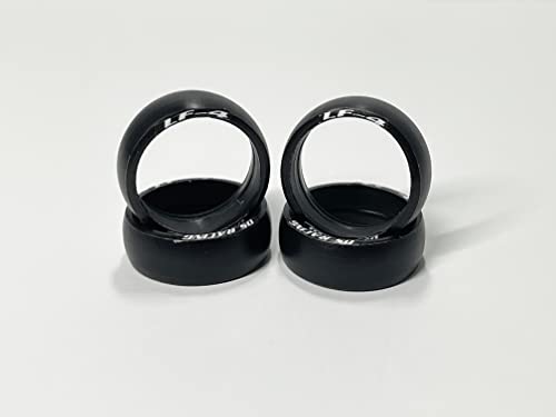 DS Racing MI-LF4 4-Piece Drift Tires for Kyosho Mini-Z MA020