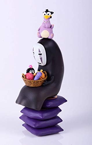 Ensky - Spirited Away - No-Face Nosechara Assortment Stacking Figure, Studio Ghibli via Bandai Official Merchandise