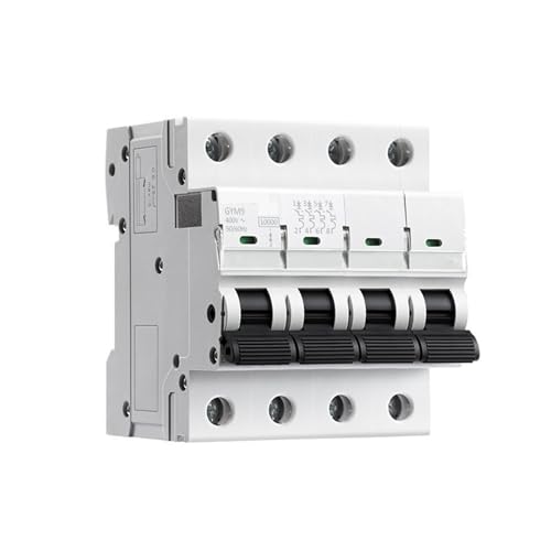 Disyuntor mini 10KA GYM9H tetrapolar de 10A para cuadros electricos