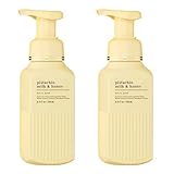 Bath & Body Works Gentle & Clean Foaming Hand Soap, Pistachio Milk & Honey Scent, Non-Drying, Made Without Sulfates & Parabens, Foaming Hand Wash for Kitchen & Bathroom, 8.75 fl oz - 2 Pack