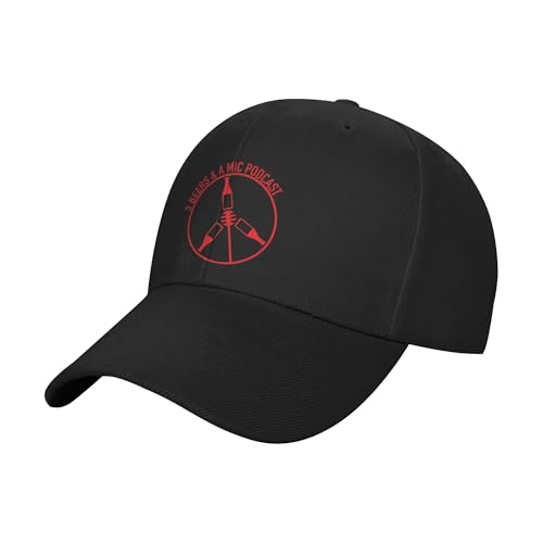 Baseball Cap,3 Beers and a Mic Podcast Reboot,Simple Design Perfect Layering Casual Streetwear