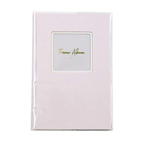 ゼットアンドケイ フレームアルバムライト Mサイズ ラベンダー 66-046 フリー台紙 写真 手作り