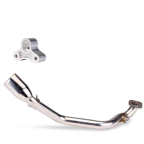 Tuyau d'échappement haute performance pour scooter 125 S améliorant le flux de gaz