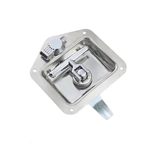 Cerradura de panel MS858 de acero inoxidable y pestillo tipo T industrial 8