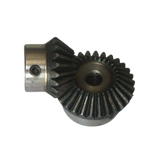 Bevel Gear Pinion Hardware Mechanical 15:30 Teeth 1:2 Transmission Ratio 2.5/3 Module 90 Degree Steel Tapered Wheel Pinion Pilot Bore Bevel Gear(1Pair 15x30 Teeth-2.5 Module)