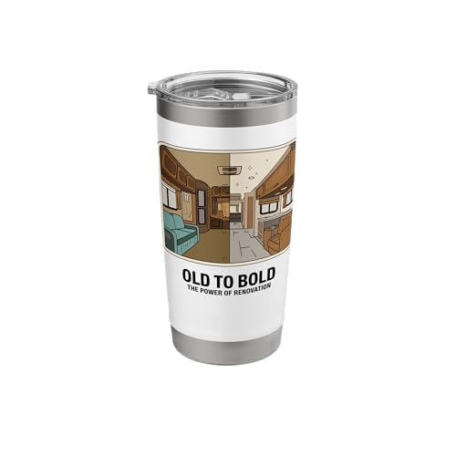 Old to Bold RV Camper Interior Upgrade Tumbler