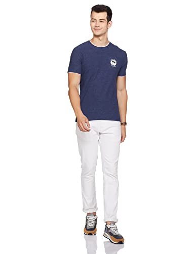 Image of Max Men Regular Fit Printed Crew Neck Tshirt
