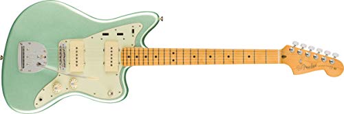 Fender エレキギター American Professional II Jazzmaster®, Maple Fingerboard, Mystic Surf Green